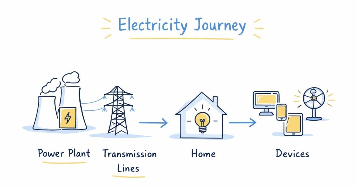 Electricity flow system