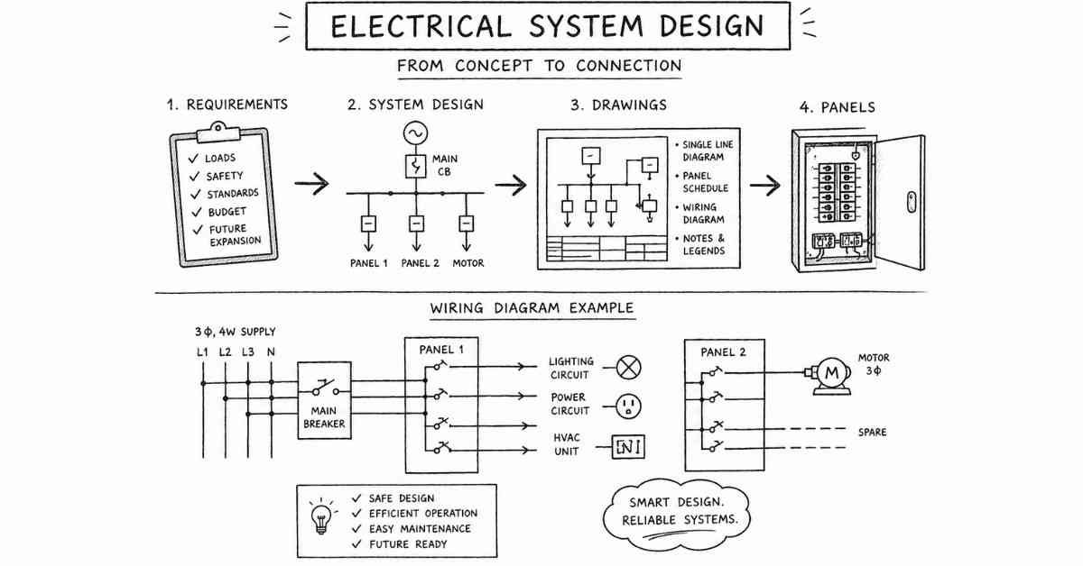 Electrical design workflow
