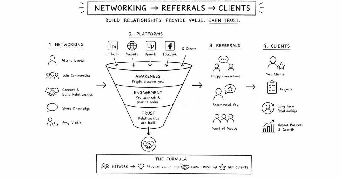 Client acquisition funnel