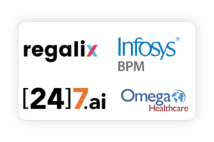 Regalix, Infosys BPM, 24 7 ai and Omega Health Care flm Walk-in Drives
