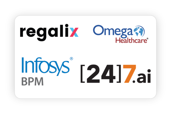 Regalix, Omega Health Care, Infosys BPM, 24 7 ai Flm walk-in Drives