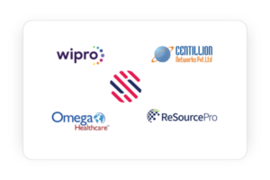Sutherland, Omega Healthcare, Centillion, Wpro and Resource pro