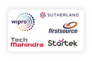 Wipro, Sutherland, Tech Mahindra, First source and Startek Flm walk-in Drives