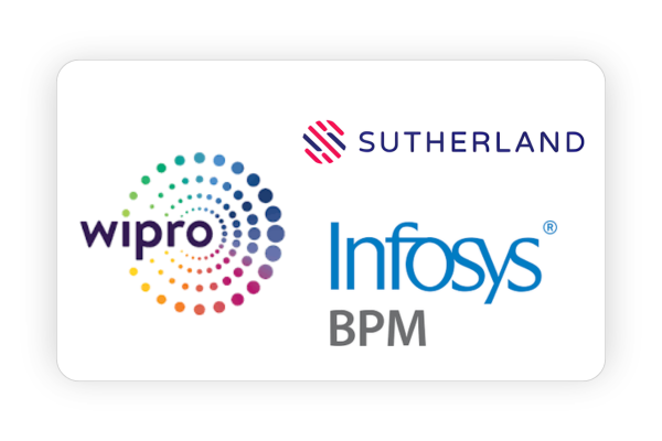Wipro, Sutherland and Infosys BPM Flm walk-in drives