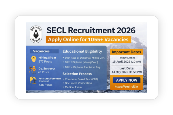 secl job notification - flm gradz