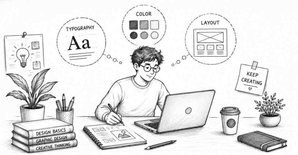 graphic design skills and tools guidegraphic design learning roadmap | FLM | Frontlines Edu Tech