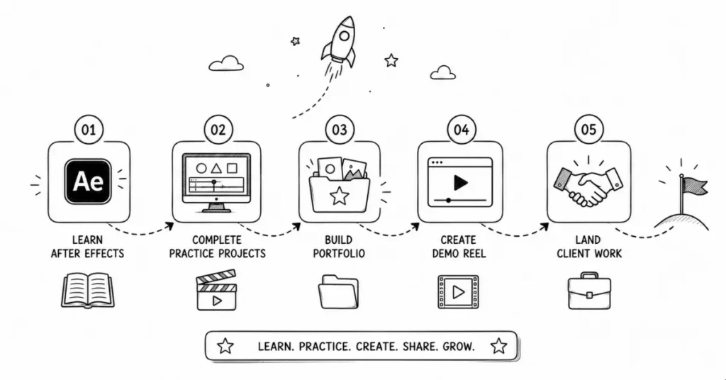 motion graphics learning roadmap