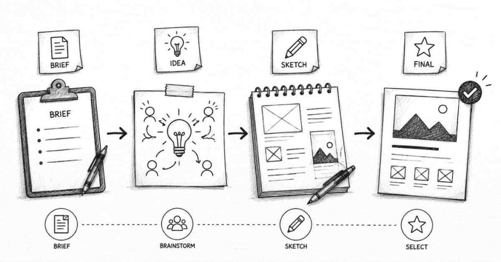 visual thinking in graphic design | FLM | Frontlines Edu Tech