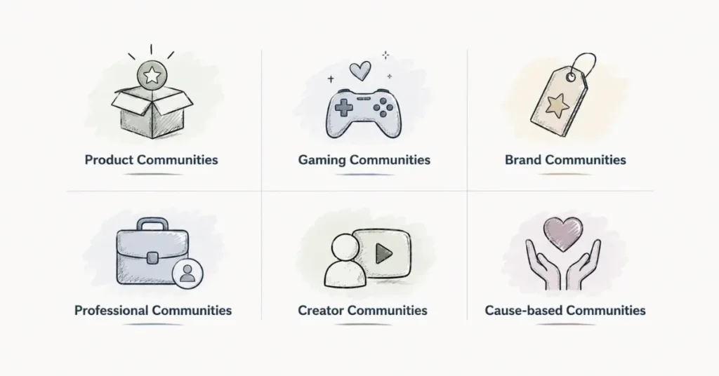 Types of communities
