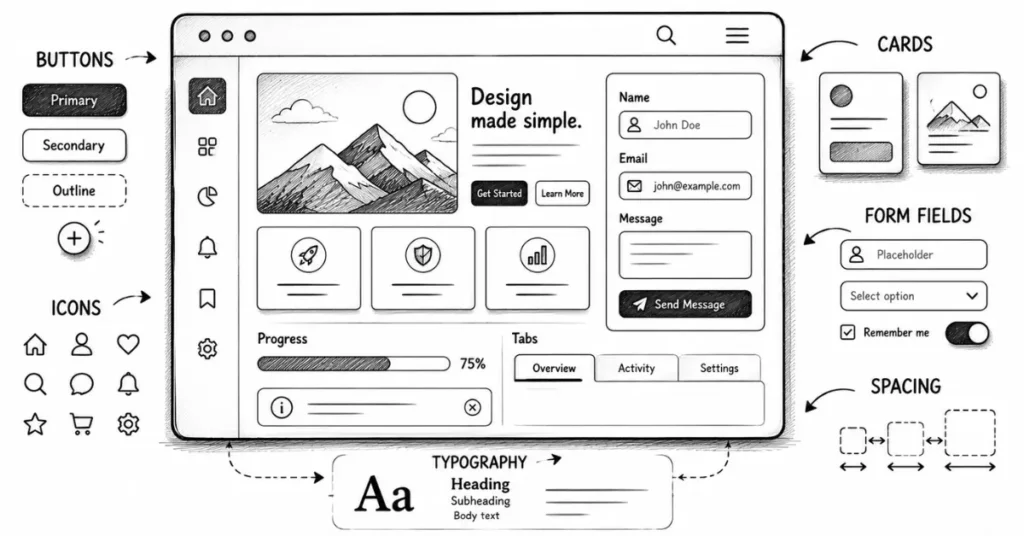 ui design interface elements