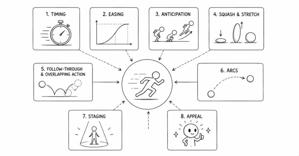 animation principles for motion graphics