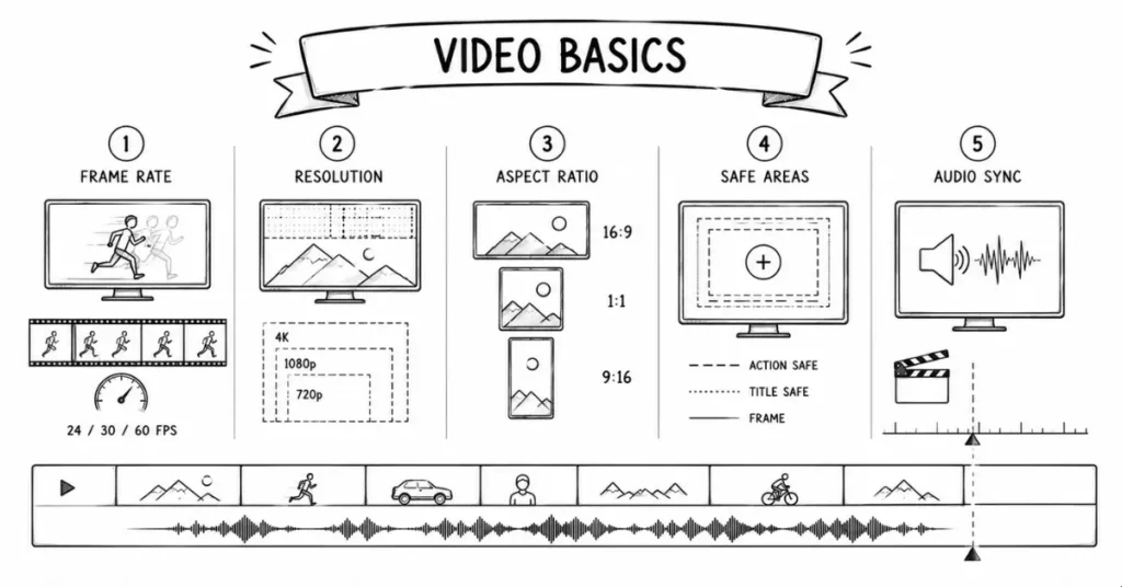 video basics for motion graphics