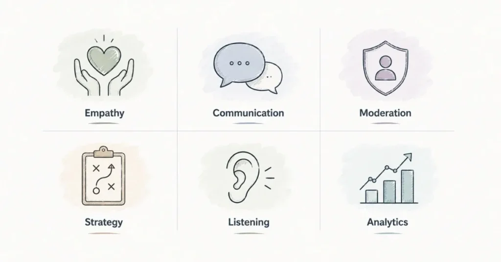 Essential skills for community manager