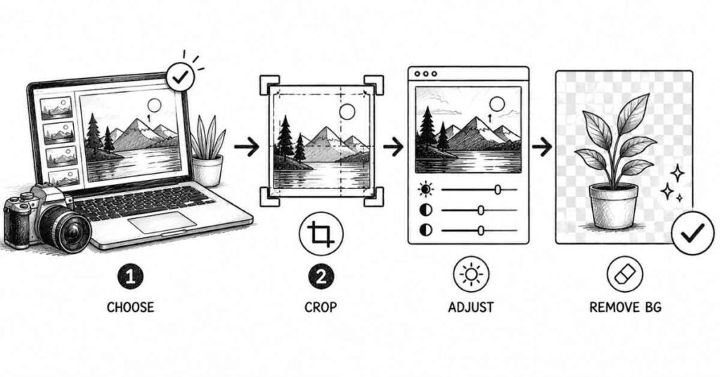 image editing basics for designers | FLM | Frontlines Edu Tech