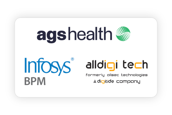 AGS Health, Infosys BPM and Alldigitech Flm walk-in Drives