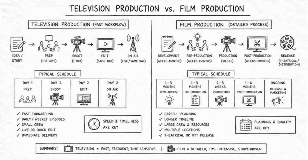 "Future of television broadcasting with OTT streaming and AI powered production"