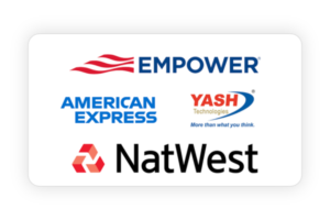 Empower, Natwest, American express & Yash technologies