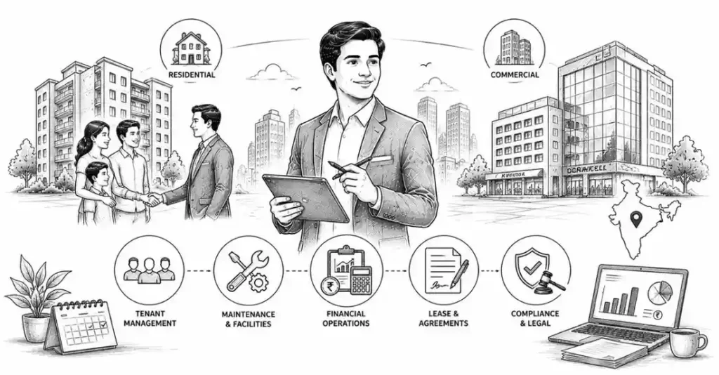 property management career India | flm | frontlines edutech