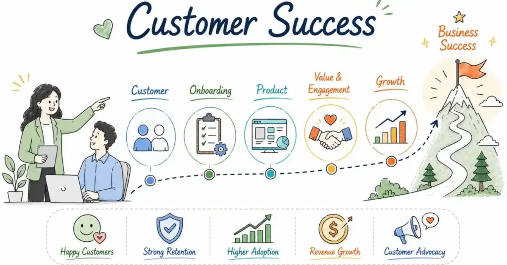 What is Customer Success professional helping customers. | FLM | FrontlinesEduTech
