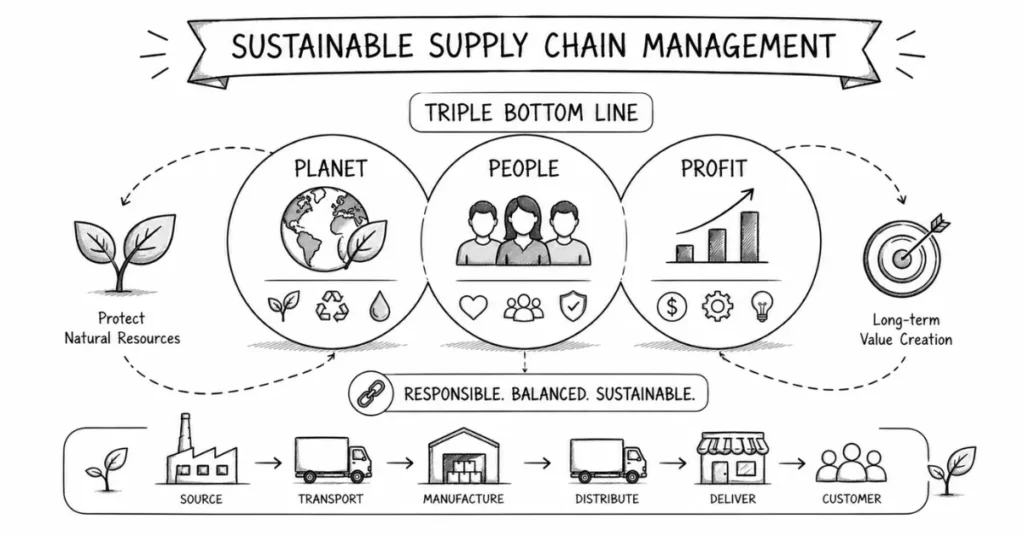 sustainable supply chain management | flm | frontlines edutech