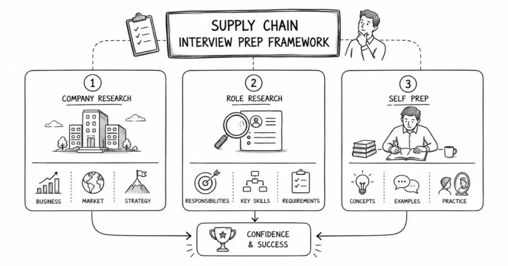 supply chain interview preparation | flm | frontlines edutech