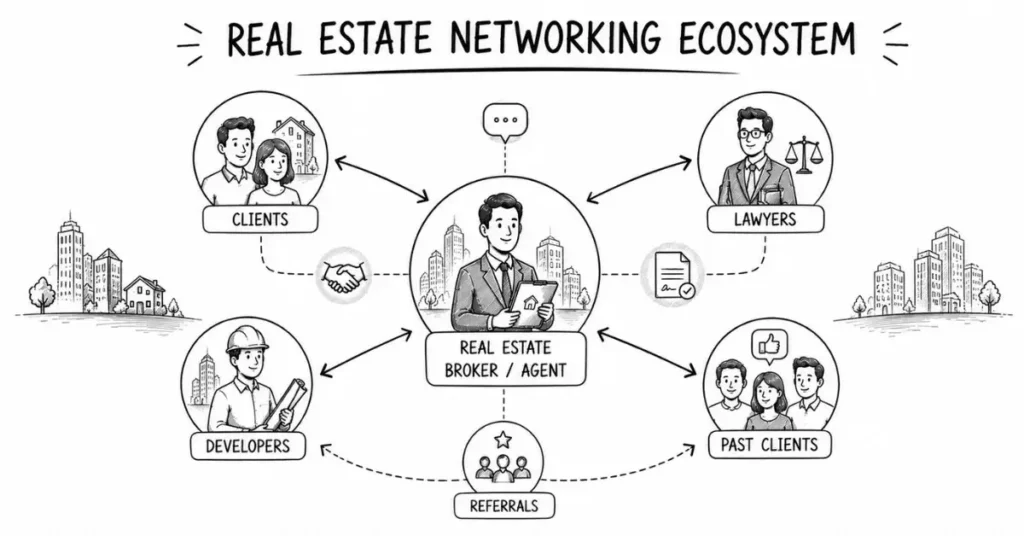 real estate networking ecosystem | flm | frontlines edutech