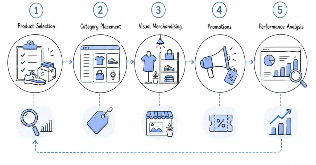 Online merchandising workflow and product presentation strategy | FLM | FrontlinesEduTech