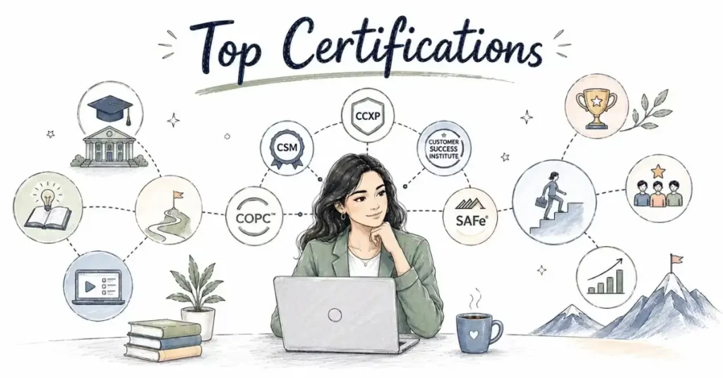 Customer Success Certification options. | FLM | FrontlinesEduTech