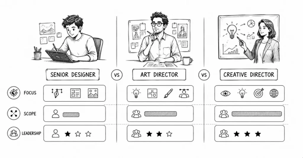 art director vs creative director