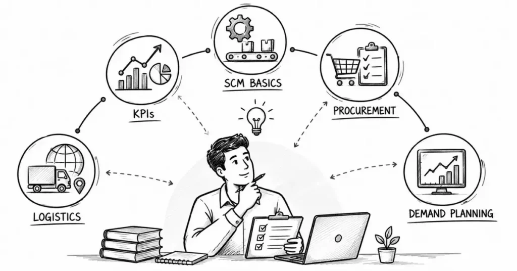 supply chain technical interview questions | flm | frontlines edutech