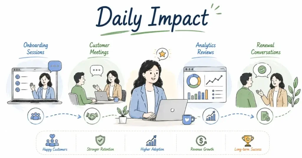 What is Customer Success professional managing customers. | FLM | FrontlinesEduTech