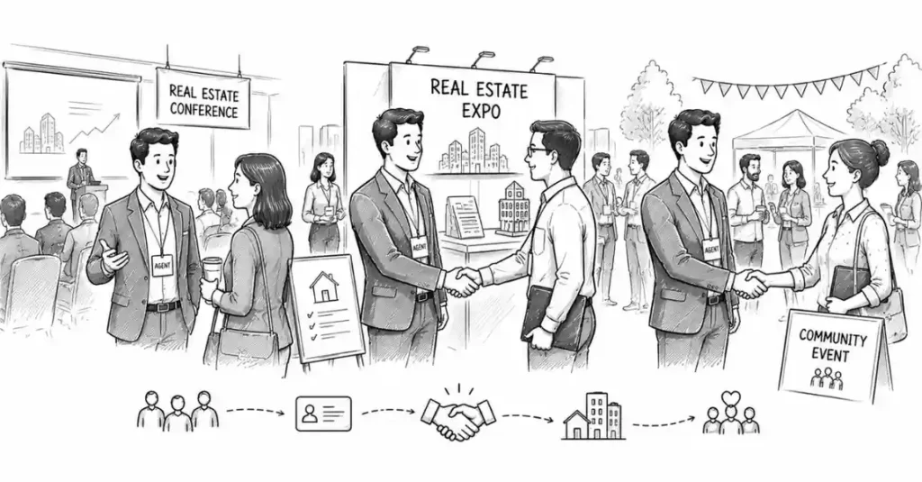 real estate networking events | flm | frontlines edutech