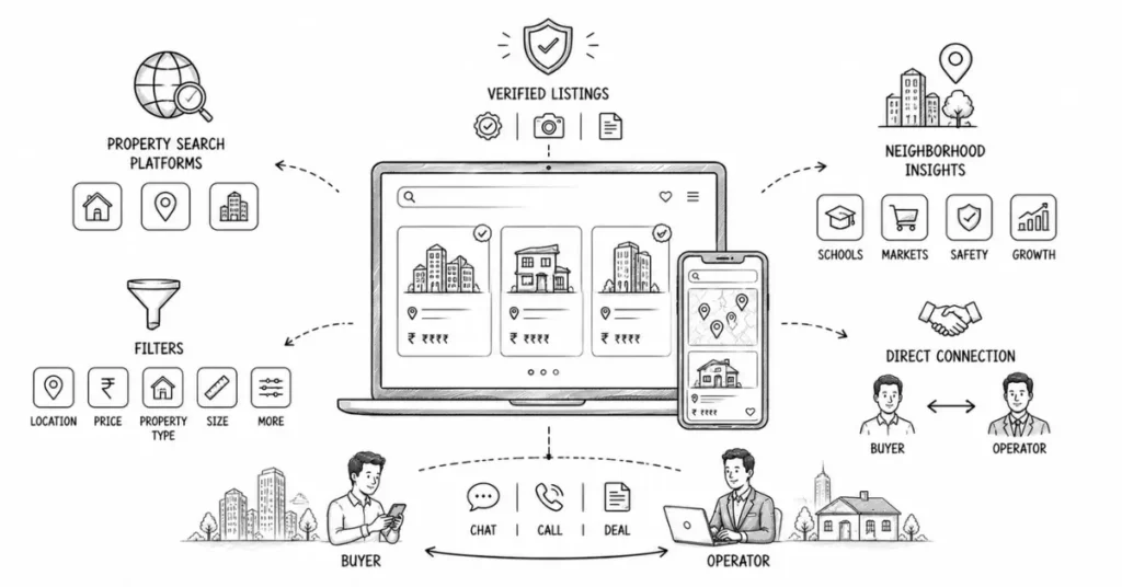PropTech property search platforms | flm | frontlines edutech