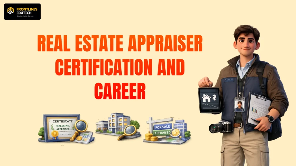 REAL ESTATE APPRAISER CERTIFICATION AND CAREER | flm | frontlines edutech
