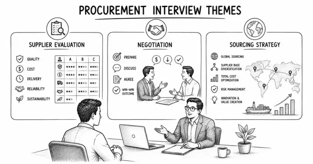 procurement interview questions | flm | frontlines edutech