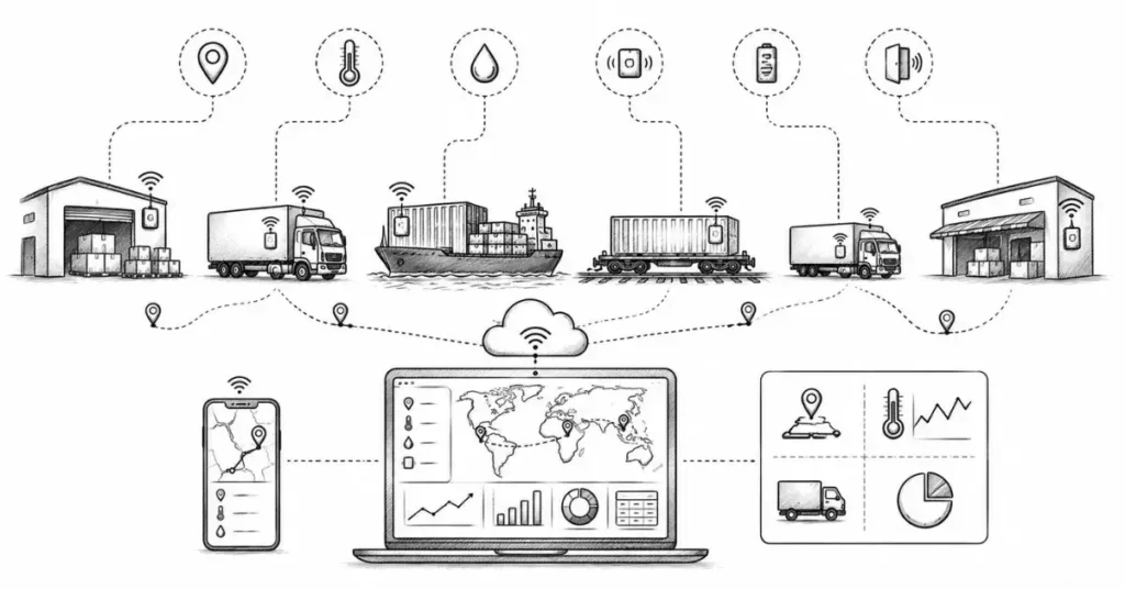 supply chain iot visibility | flm | frontlines edutech