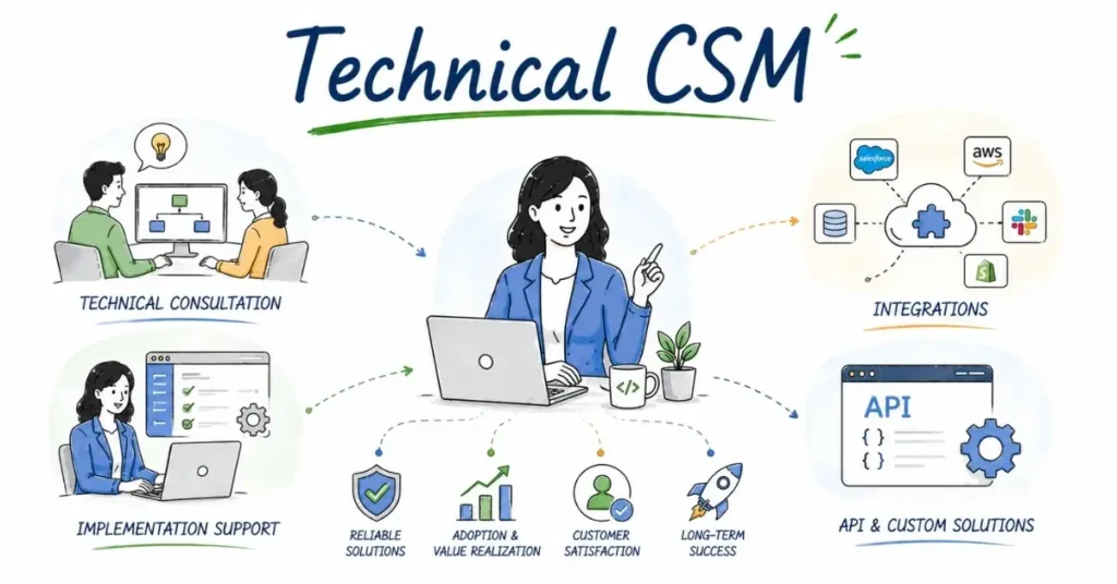 Customer Success Job Roles technical implementation. | FLM | FrontlinesEduTech