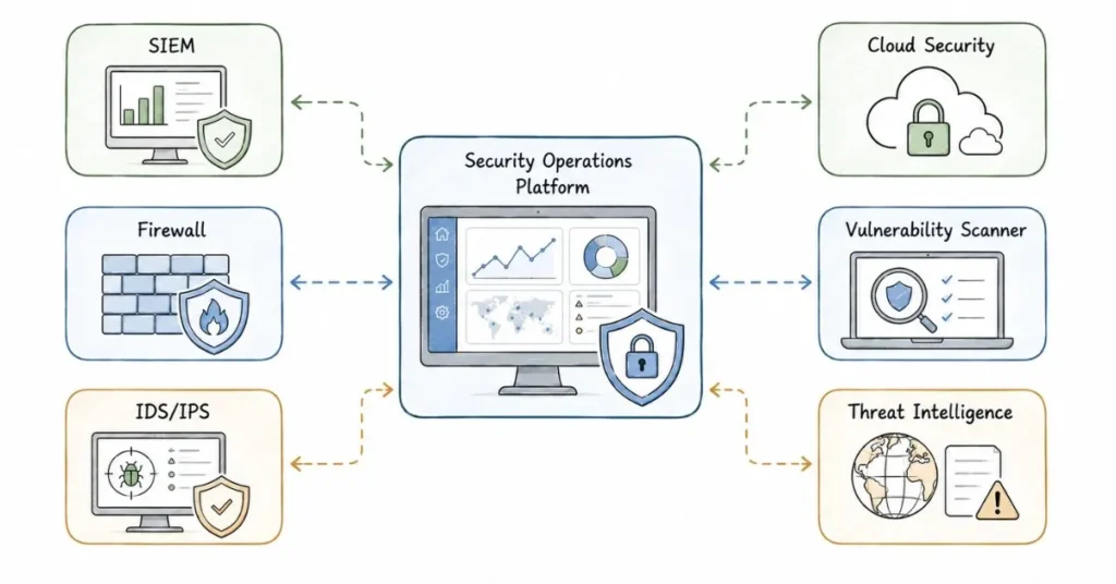 Cybersecurity technology stack used in e-commerce security operations | FLM | FrontlinesEduTech