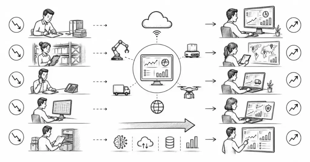 supply chain jobs changing with automation
