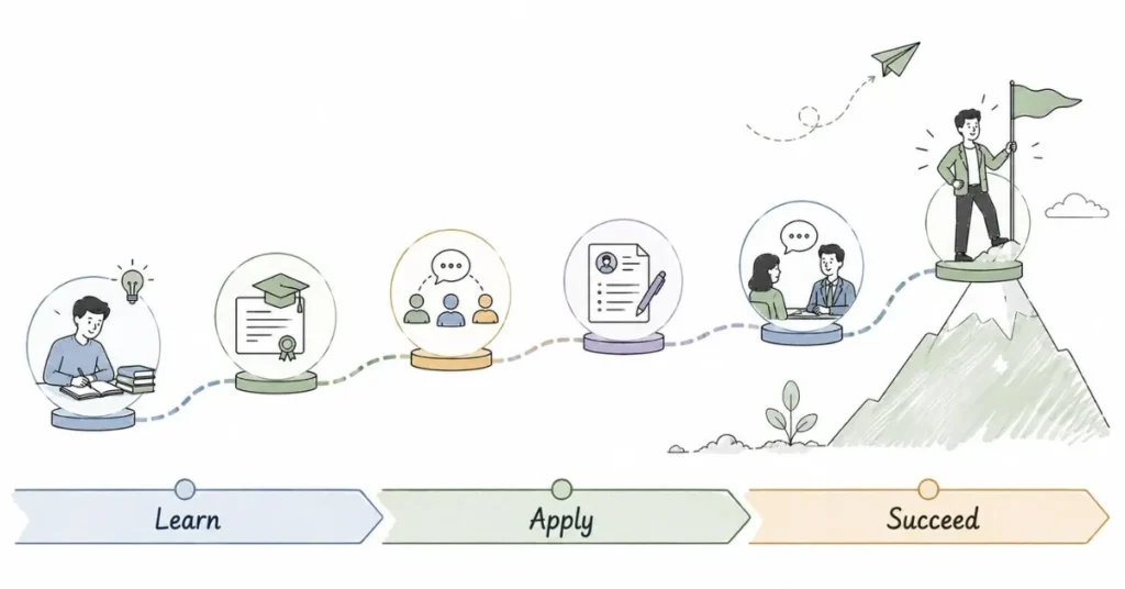 Customer Success career preparation with certifications, networking, and interviews. | FLM | FrontlinesEduTech