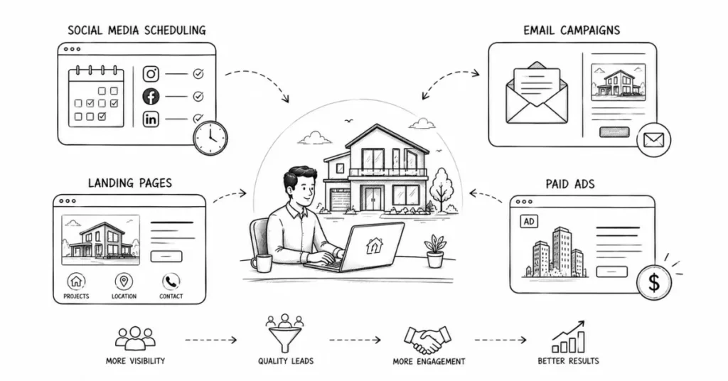 real estate digital marketing tools