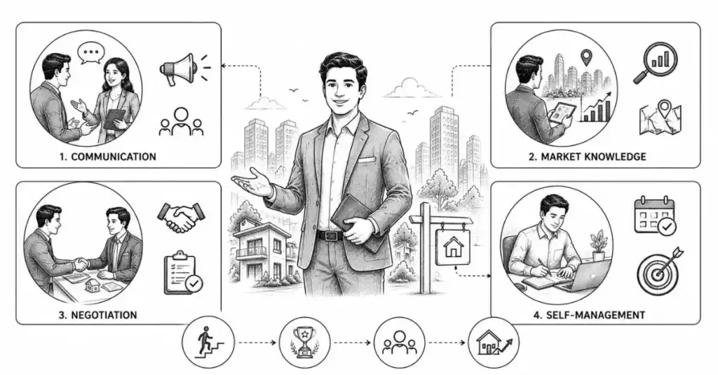skills for real estate sales agents