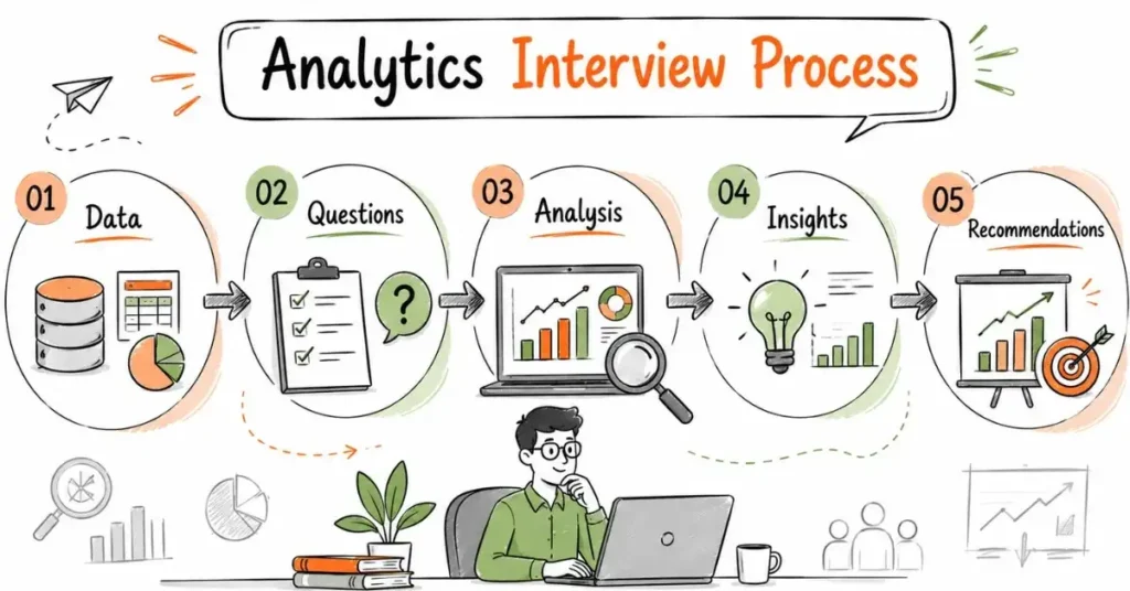 Data analytics interview framework and business problem-solving process | FLM | FrontlinesEduTech