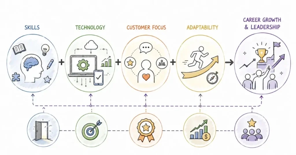 E-commerce career success formula and growth path | FLM | FrontlinesEduTech