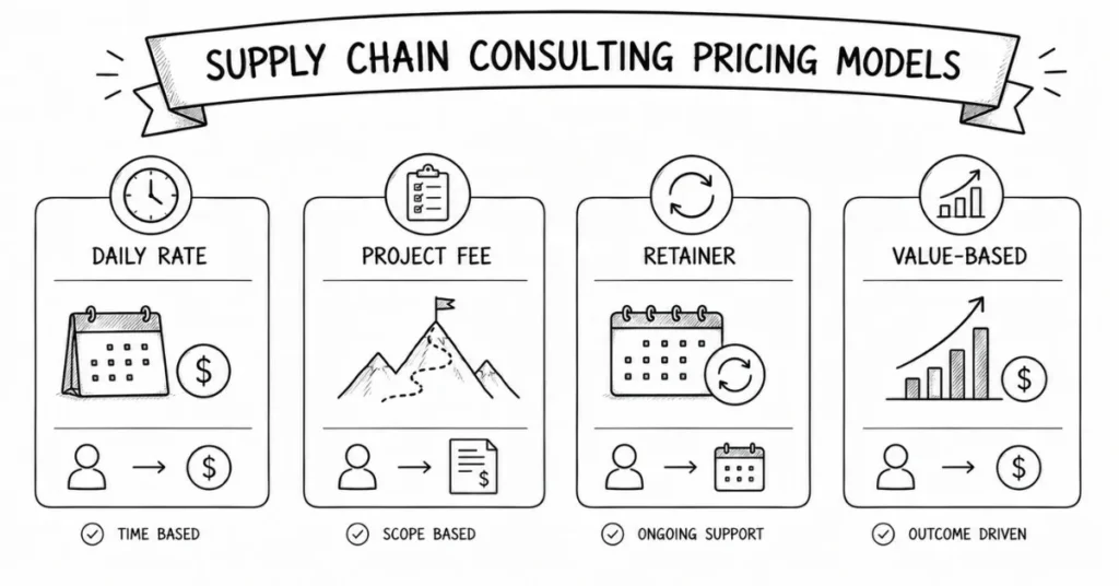 supply chain consulting pricing