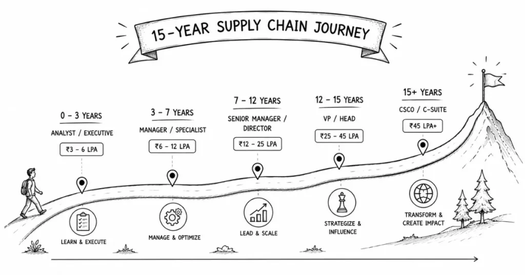 supply chain 15 year roadmap | flm | frontlines edutech