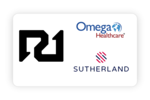 R1 RCM, Omega Health Care and Sutherland Flm Walk-in Drives