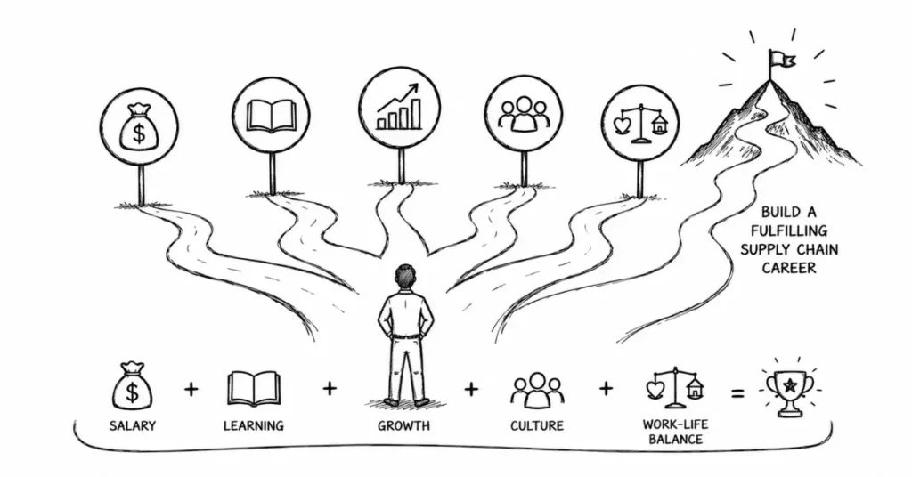 supply chain career growth beyond salary | flm | frontlines edutech