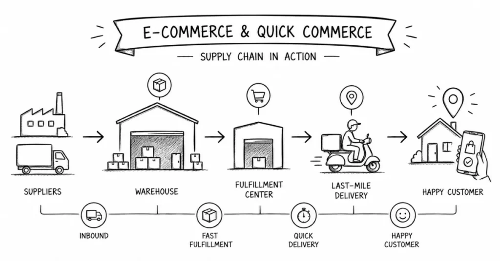 e-commerce supply chain careers | flm | frontlines edutech