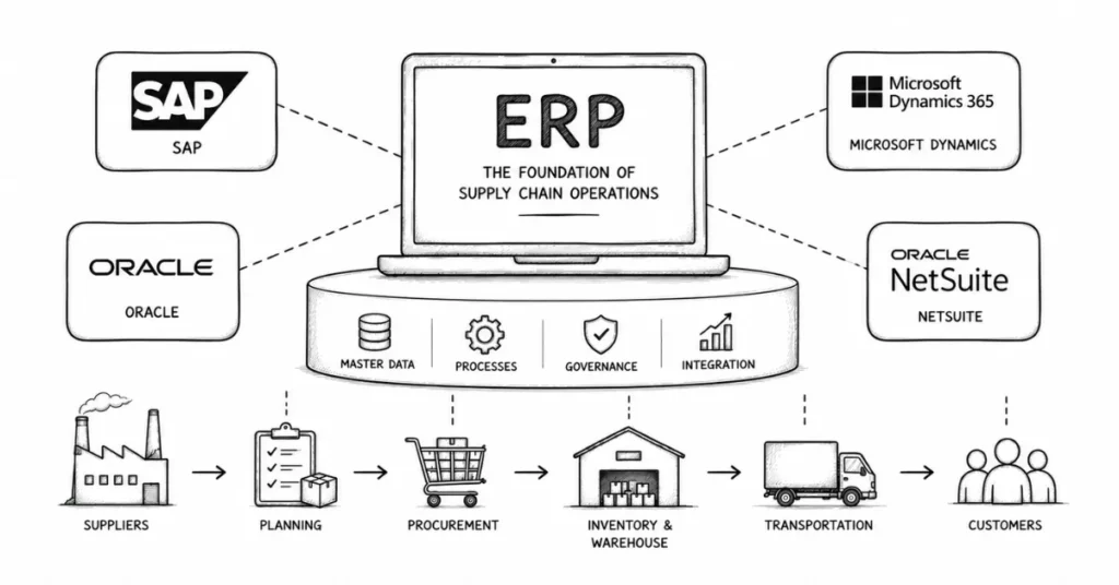 supply chain ERP systems | flm | frontlines edutech